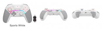 Gamepad A4tech Bloody GPW70, Dual-mode Wireless & Wired, RGB, White