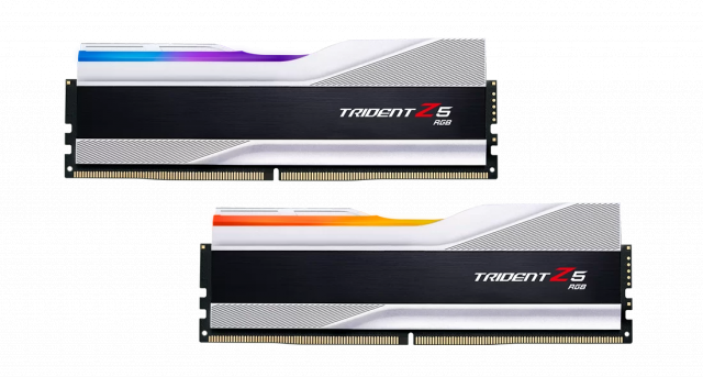 Памет G.SKILL Trident Z5 RGB White 64GB(2x32GB) DDR5 6400MHz F5-6400J3239G32GX2-TZ5RS 