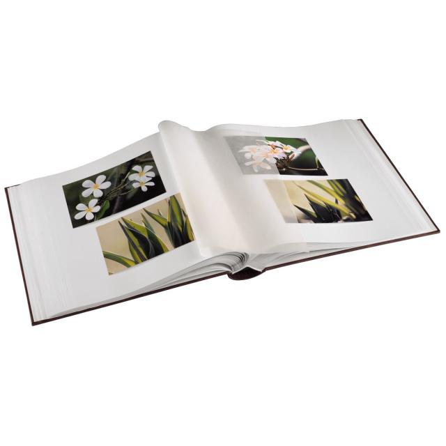 Hama Jumbo Album Fine Art, 30 x 30 cm, 100 White Pages, Black, Paper