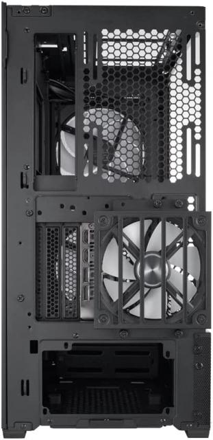 Case Lian Li LANCOOL 216 Mid-Tower, Tempered Glass, Black 