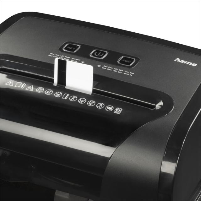 Hama "Premium M10+" Shredder, Security Level P5 T5 E4, 50549 