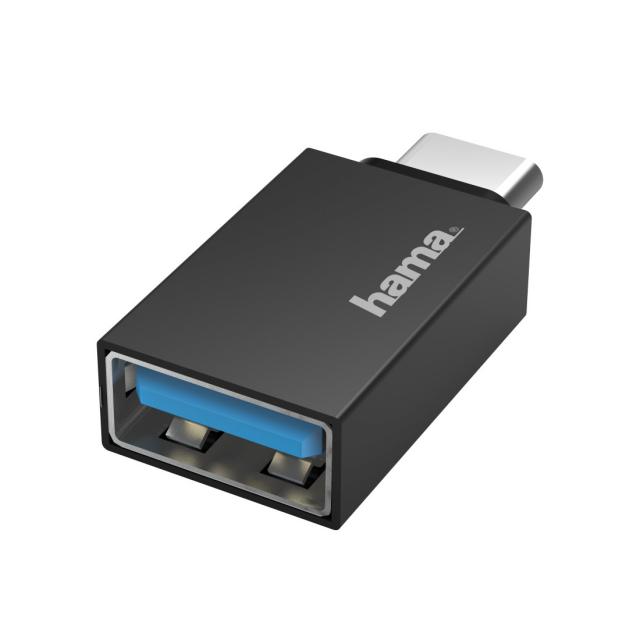 Delock USB 2.0 Adapter USB Type-A male to USB Type-C female black 