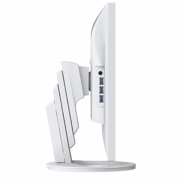 Monitor EIZO FlexScan EV2795, IPS, 27 inch, Wide, QHD, DisplayPort, HDMI, USB-C, White 