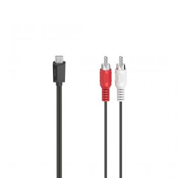 HAMA Аудио кабел, USB-C - RCA, 200730