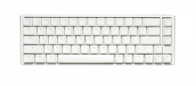 Mechanical Keyboard Ducky One 3 Pure White SF 65%, Hotswap Cherry MX Brown, RGB, PBT Keycaps 