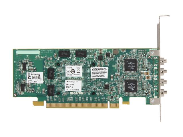 Видео карта MATROX M9148-E1024LAF LP PCIe x16, 4 x mini DP 