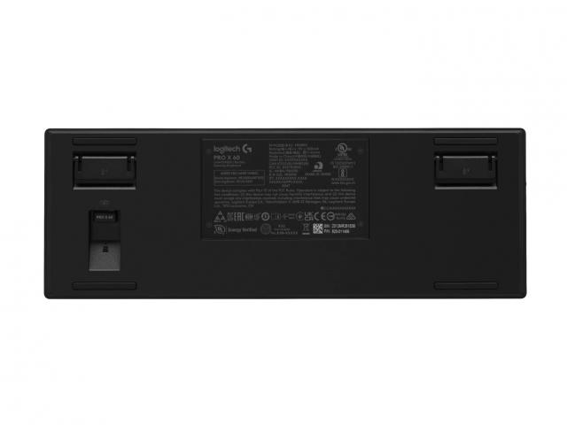 Wireless Gaming Keyboard Logitech Pro X 60 Tactile black 