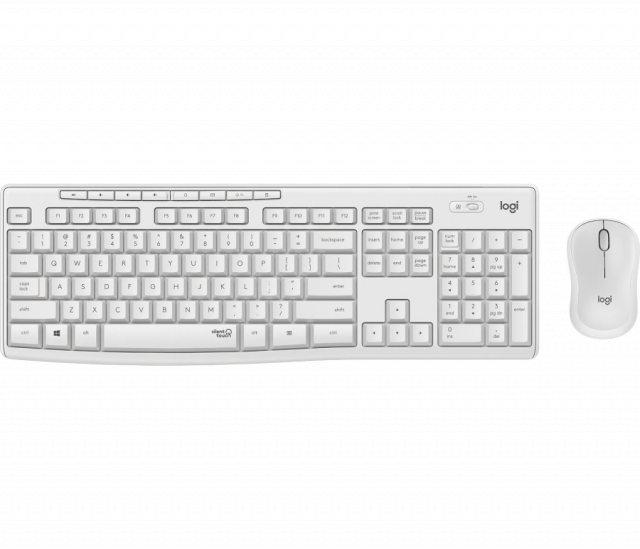 Kомплект безжични клавиатура с мишка Logitech MK295 