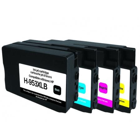 Мастилница UPRINT HP 953XL, Комплект, OfficeJet Pro 8210/8710/7720, (Bk+C+Y+M) 