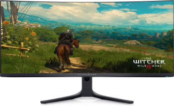 Монитор Dell Alienware AW3423DWF 34" Curved QD-OLED, WQHD 3440 x 1440 , 165Hz, 0.1ms