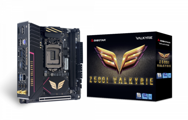 Motherboard BIOSTAR Z590I VALKYRIE, Mini-ITX WI-FI 6, socket 1200 