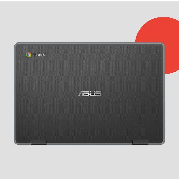 Лаптоп ASUS Chromebook C204MA-BU0220, Intel Celeron N4000, IPS 11.6" HD ...