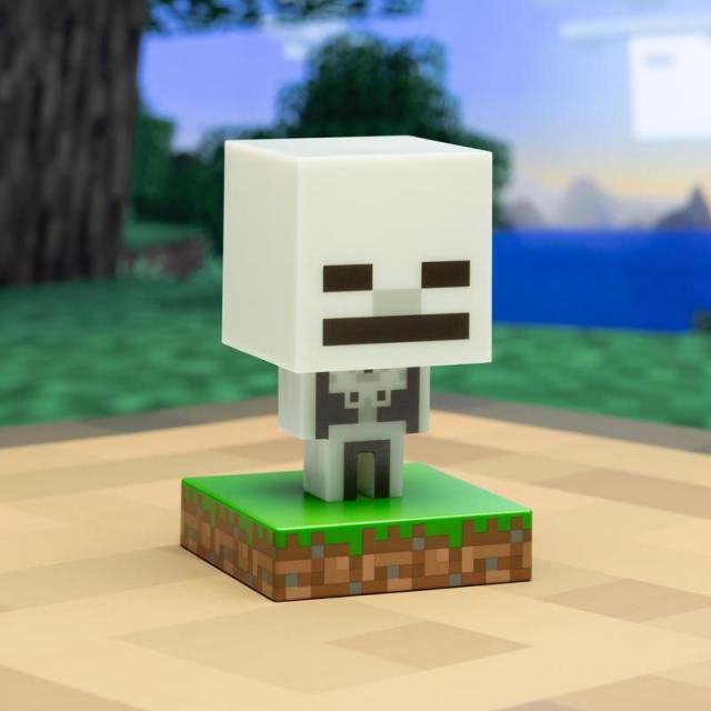 Статуетка Paladone Minecraft Sleton Icon Lamp BDP 