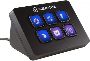 Контролер Elgato Stream Deck Mini, 6LCD бутона, Черен