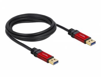 Delock Cable USB 3.0 Type-A male > USB 3.0 Type-A male 2 m Premium