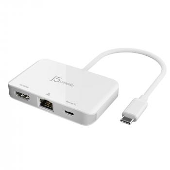 j5create USB-C to 4K HDMI Ethernet Adapter hub