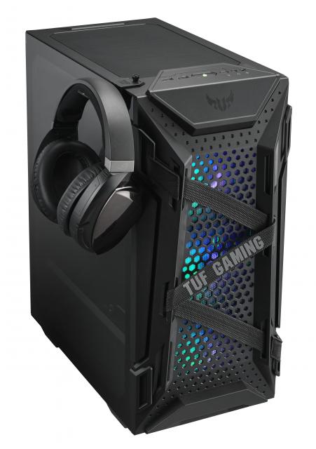 Кутия ASUS TUF Gaming GT301, Mid-Tower, Aura Sync ARGB, Черна 