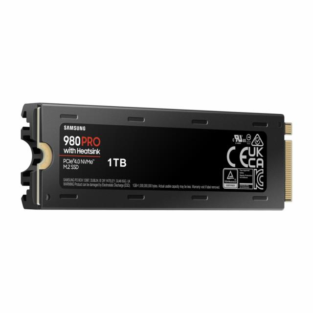 SSD SAMSUNG 980 PRO с Heatsink, 1TB, M.2 Type 2280, MZ-V8P1T0CW 