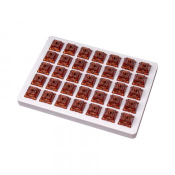 Keychron Switches for mechanical keyboards Gateron Phantom Brown Switch Set 35 pcs