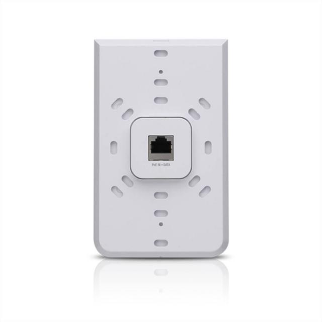 Access Point Ubiquiti UniFi Inwall, 2.4/5 GHz, 300 - 1733Mbps, 4x4MIMO, PoE, Бял 