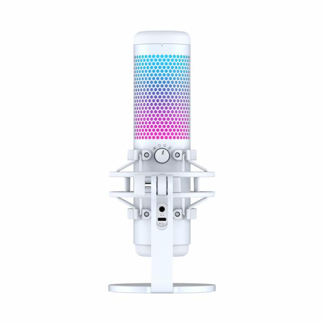 Настолен микрофон HyperX QuadCast S White 