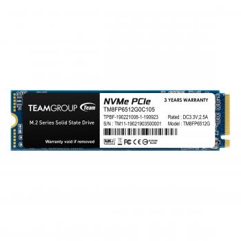 SSD Team Group MP33, M.2 2280 512GB PCI-e 3.0 x4 NVMe