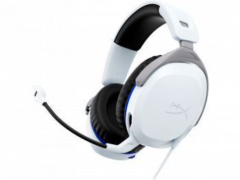 Геймърски слушалки HyperX Cloud Stinger за PS5/PS4 3.5mm жак с Микрофон, Бели