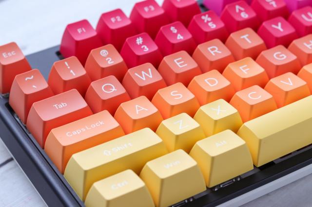 Ducky Afterglow 108-Keycap Set ABS Double-Shot US Layout 