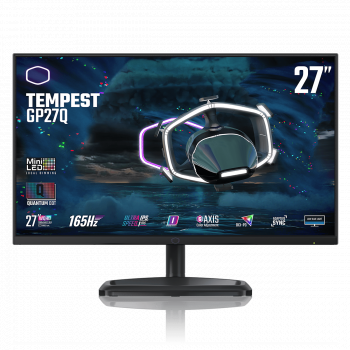 Monitor Cooler Master GP27Q - 27" IPS MiniLED WQHD 2560x1440, 1ms, 165Hz