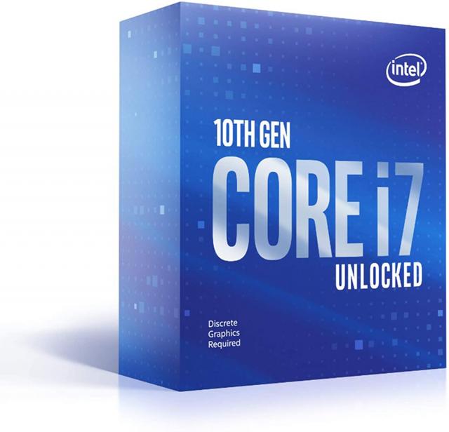 Процесор Intel Comet Lake-S Core I7-10700KF, 8 cores, 3.8Ghz, 16MB, 125W, LGA1200, BOX 