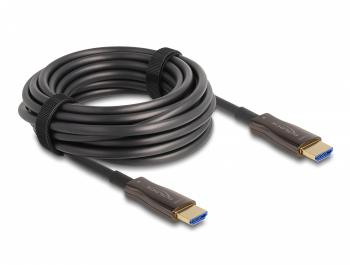 Delock Active Optical HDMI Cable with metal armouring 8K 60 Hz 30 m