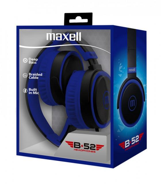 Headphones with microphone MAXELL B52  