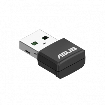 Wireless Adapter ASUS USB-AX55 Nano AX1800 WiFi 6 802.11ax, USB 2.0