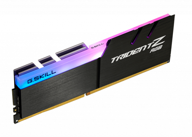 Memory G.SKILL Trident Z RGB 32GB(2x16GB) DDR4 3200MHz F4-3200C16D-32GTZR 