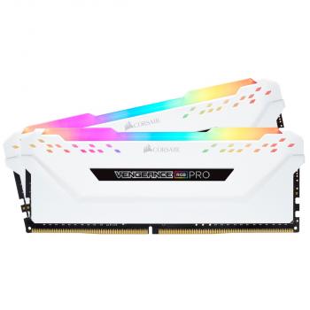 Memory Corsair Vengeance PRO RGB White 16GB(2x8GB) DDR4 3600MHz CMW16GX4M2D3600C18W