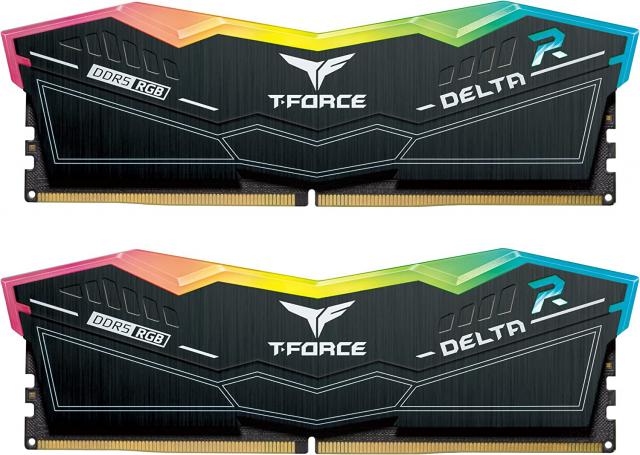 Памет Team Group T-Force Delta RGB DDR5 32GB (2x16GB) 6000MHz CL40 