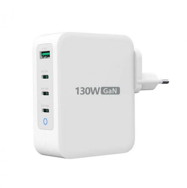 j5create 130W GaN USB-C 4-Port Charger 