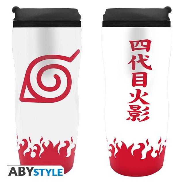 ABYSTYLE NARUTO SHIPPUDEN Travel Mug Yondaime Hokage 