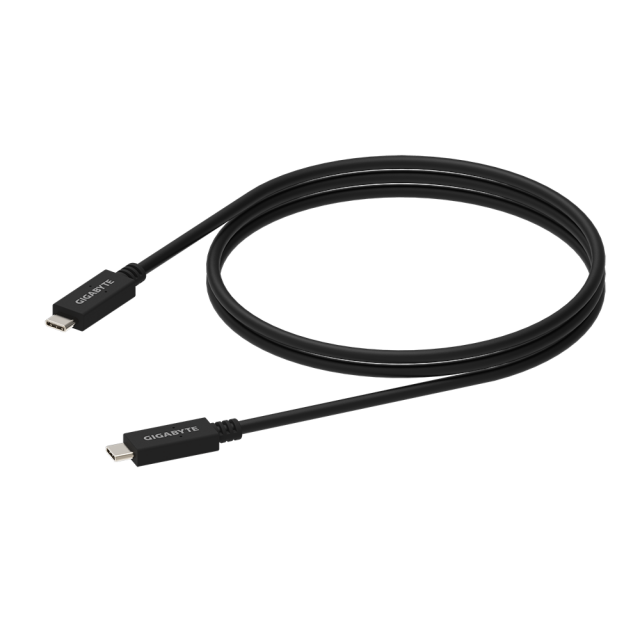 Кабел GIGABYTE USB Type-C мъжко към USB Type-C мъжко  3.2Gen, 1 м 10Gbp/s 