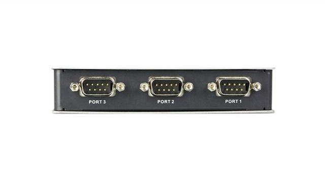 4-Port USB to RS-232 Hub 