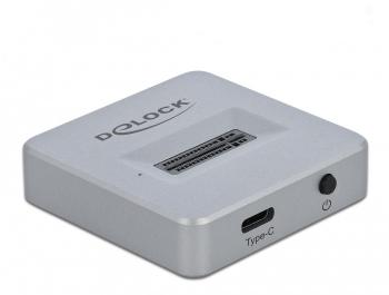Delock M.2 Docking Station for M.2 NVMe PCIe SSD with USB Type-C™ female