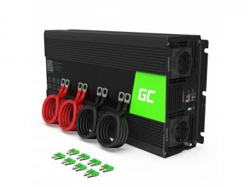 Инвертор GREEN CELL, 24/220V,  DC/AC, 2000W/4000W, Модифицирана синусоида