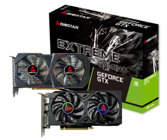 Graphic card BIOSTAR GeForce GTX 1660 TI, 6GB, GDDR6 