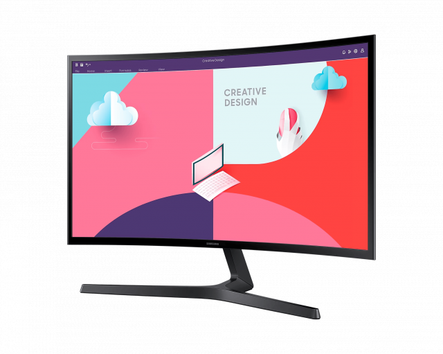 Монитор Samsung LS24C366EAU 24" VA Curved Full HD (1920x1080) 60 Hz 