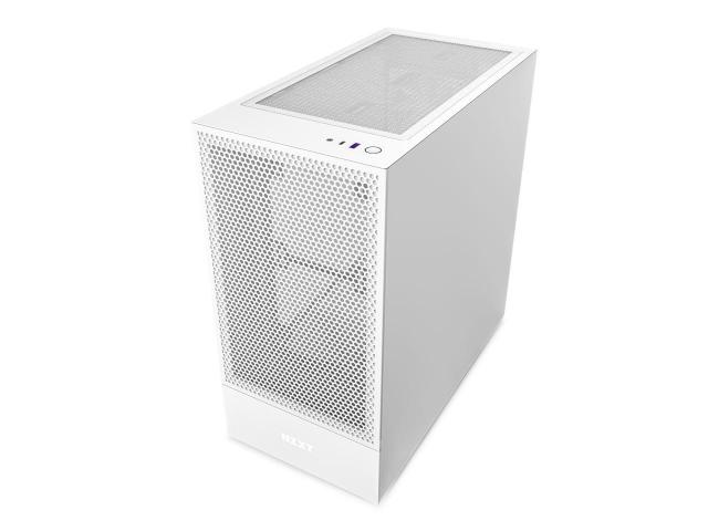 Case NZXT H5 Flow Matte White, Mid-Tower 