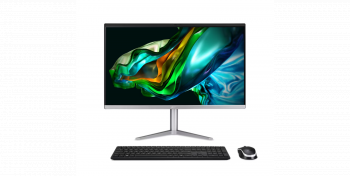 Kомпютър Acer Aspire All-In-One C24-1300, AMD Ryzen 5 7520U, 23.8" FHD, 16GB DDR5, 512GB SSD, NO OS