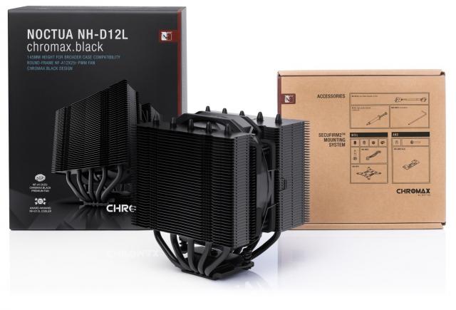 CPU Cooler Noctua NH-D12L CHROMAX.BLACK 