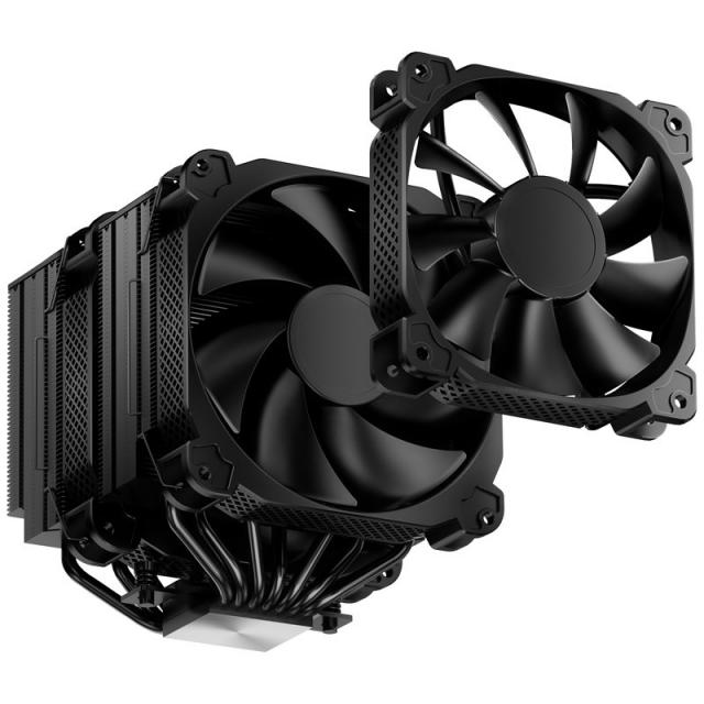 CPU Cooler Jonsbo HX7280 Black 2 x 140mm Fans 