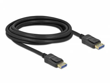 Delock Cable DisplayPort 2.0 male > DisplayPort male 10K 3 m