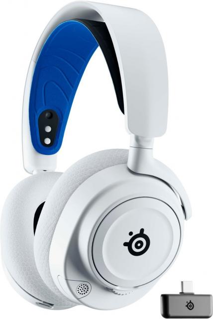 Геймърски слушалки SteelSeries Arctis Nova 7P Бяло 